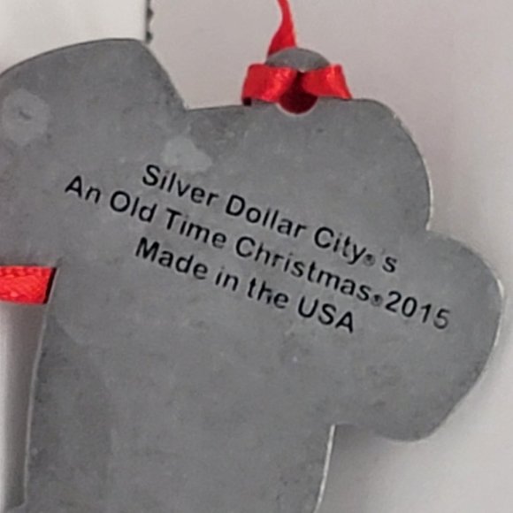 Silver Dollar City Firemans Landing Lucky Dog Made USA Christmas Ornament 2015 - Picture 8 of 11